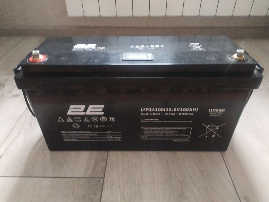 Акумулятор LiFePo4 2E 24в 100А