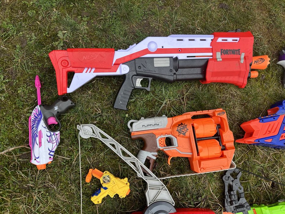 Zestaw Nerf - Zabawki + Strzałki, Akcesoria, Super Cena! Warszawa