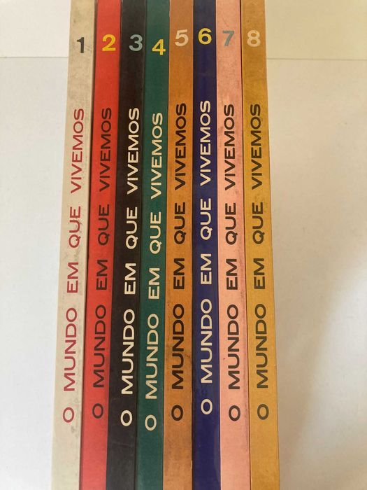 8 Volumes - O Mundo em Que Vivemos (ctt registado grátis)