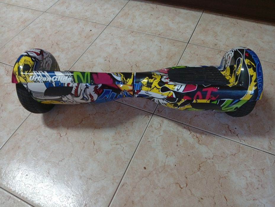 Hoverboard com kart e capacete