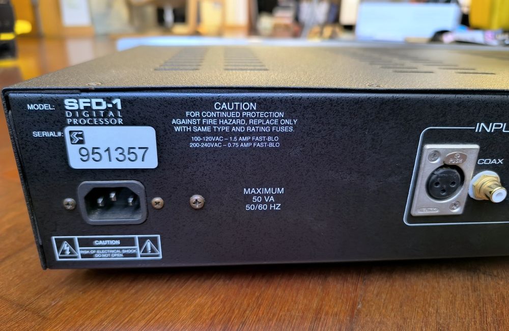 Sonic Frontiers SFD-1 MKII | completo c/ caixa e manual | válvulas novas EH 6922