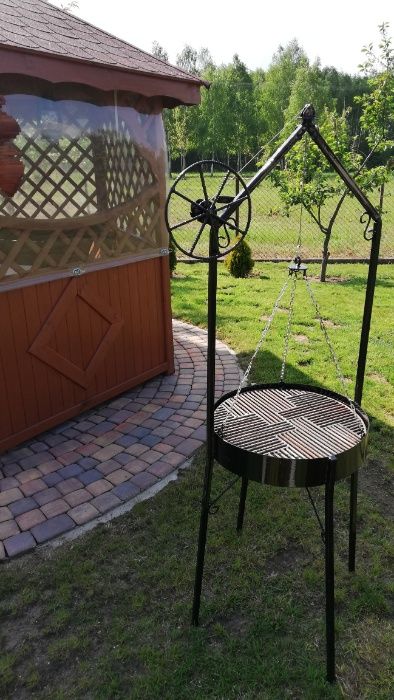 Grill ogrodowy-Ręcznie robiony Polecam!!!