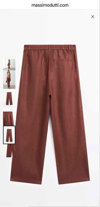 Massimo Dutti Жіночі штани льон