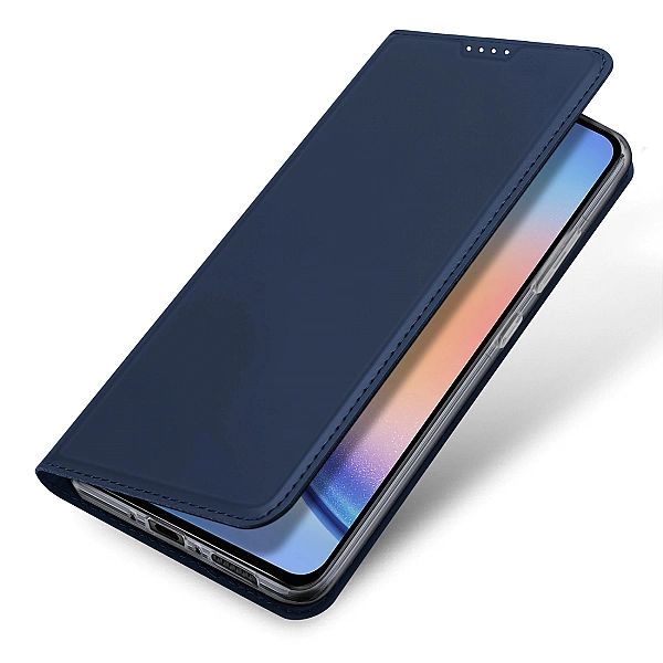 Etui Dux Ducis Skin Pro do Samsung A35/5g z klapką - niebieskie