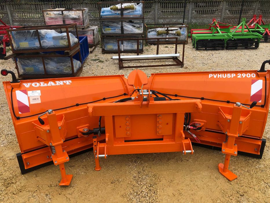 Masywny pług do śniegu hydrauliczny VOLANT gwarancja jakości