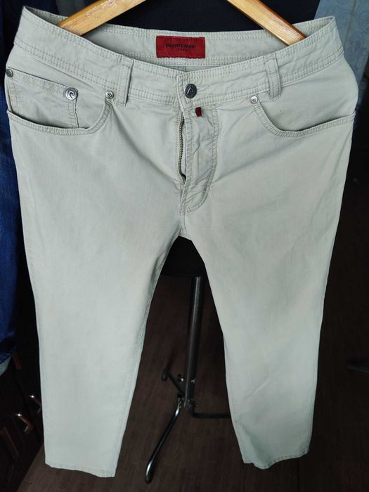 Джинсы (chino Pierre Cardin Germany w32 stretch beige.