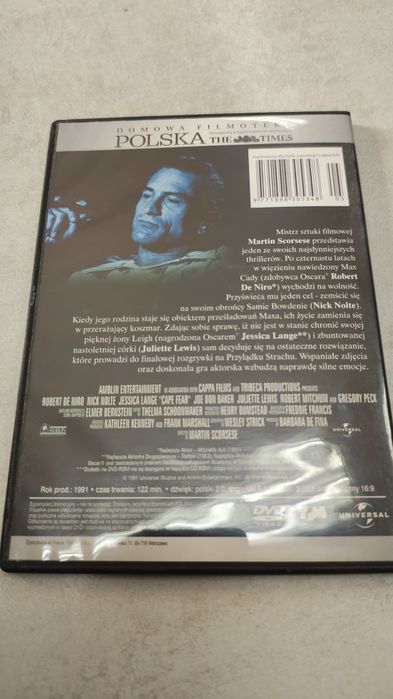 Przylądek strachu. Film dvd