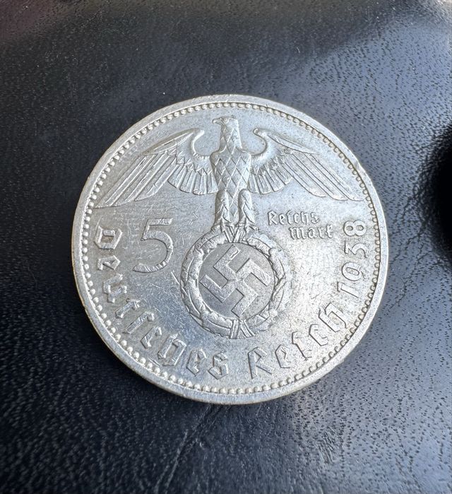 5 рейхсмарок 1938 Пауль фон Гинденбург