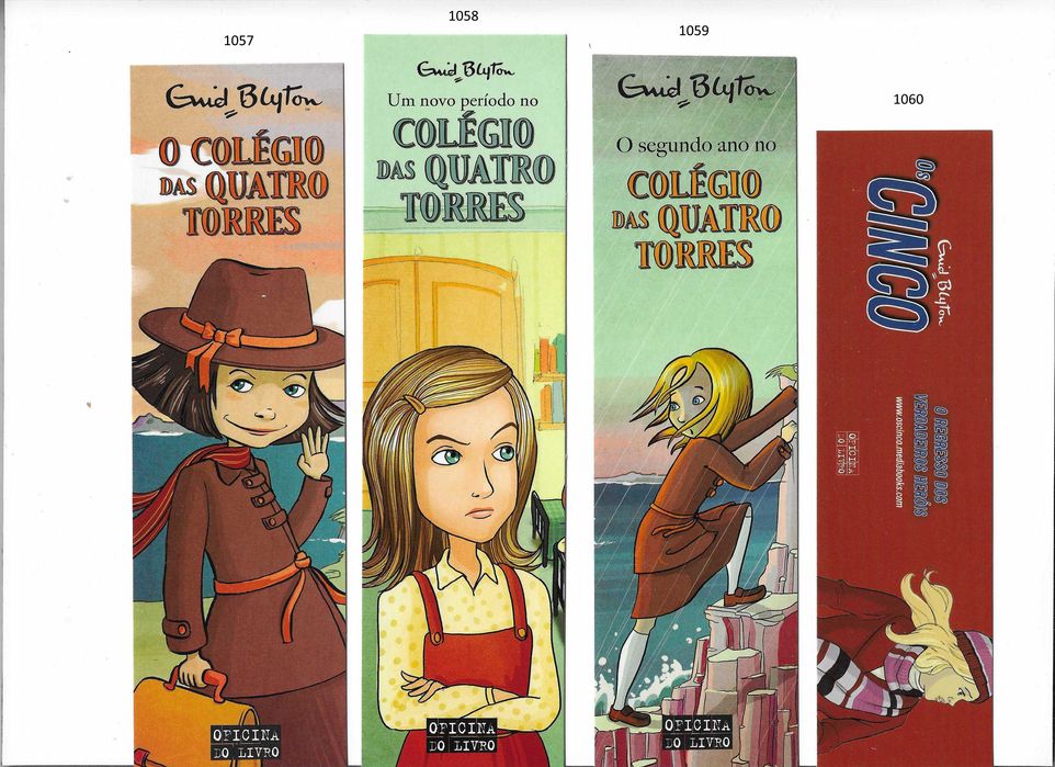 20 marcadores de livros - novos - olx X10934