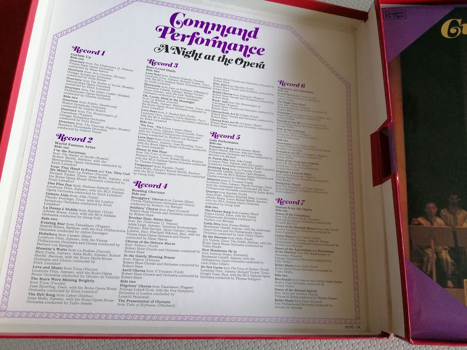 Command Performance A Night at the Opera.