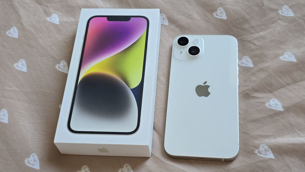 iPhone 14 128GB BIAŁY stan bdb
