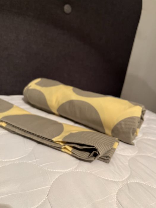 Komplet poscieli bawelnianej Soho Living 140 cm/200 cm poduszka 70/45