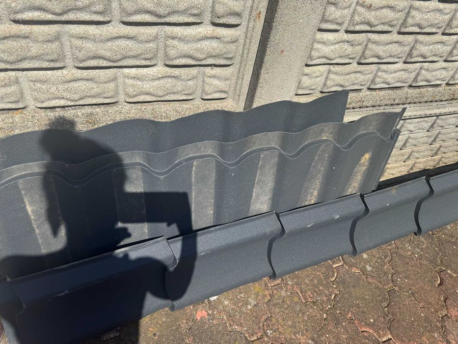 Blacha kawałki brązowa