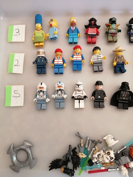 Minifiguras Lego star wars e outras