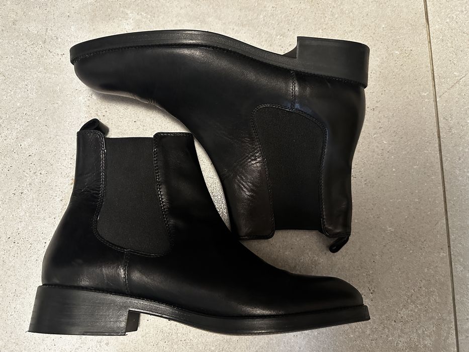 Damskie botki Massimo Dutti Flat Chelsea Boots, r.42, bdb