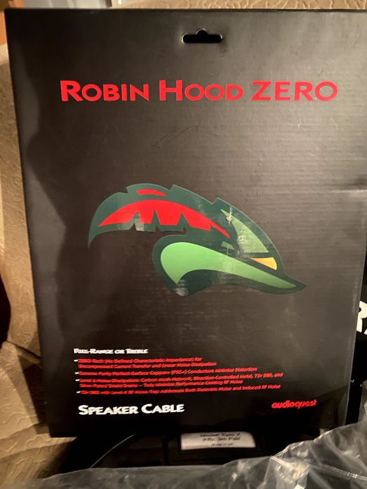 Audioquest  2.5 William Tell ZERO BiWire COMBO (Zero+Bass) banS