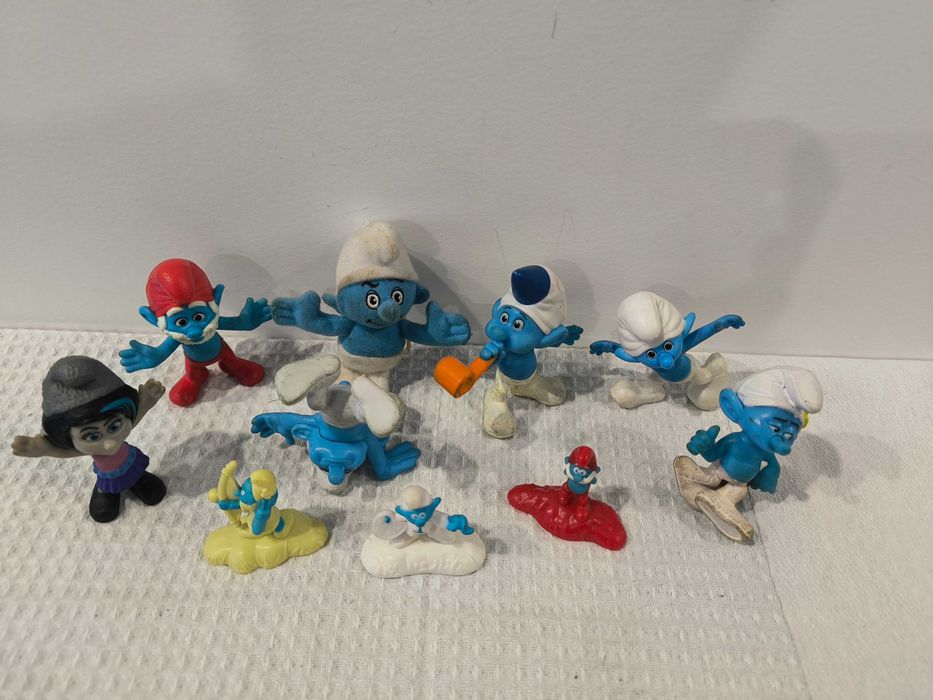 Coleção Figuras Smurfs