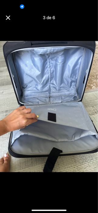 Trolley Port Design 15.6" Hanoi - Preto