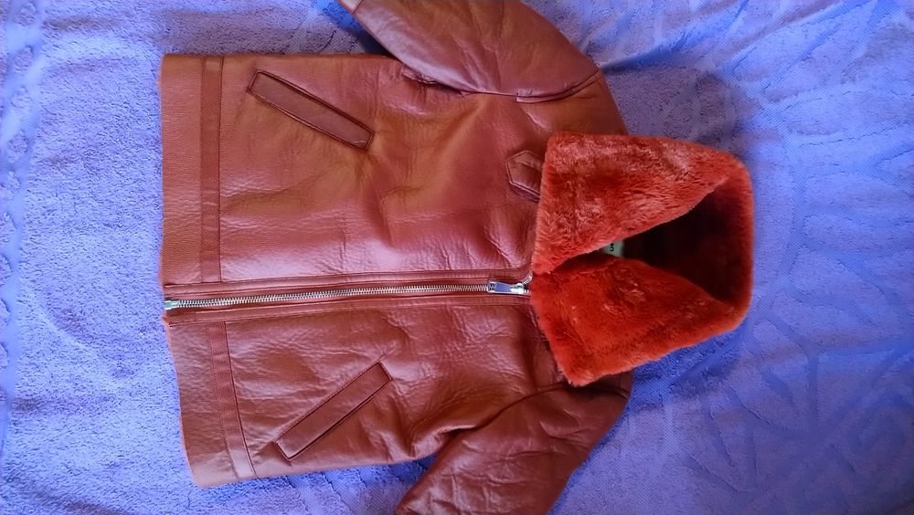 Куртка дублянка косуха авіатор