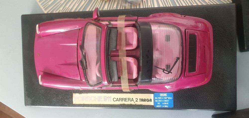 Porsche 911  carreira  em miniatura 25x10