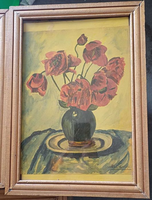 Três quadros antigos