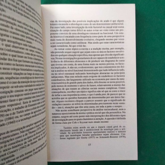 A Lógica da Escrita e a Organização da Sociedade - Jack Goody