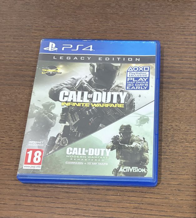 Call of duty infinity warfare + modern warfare ps4