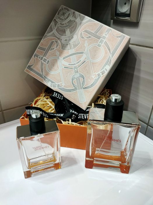Hermes Terre d"Hermes  flakon 100 i 200 plus pudełko