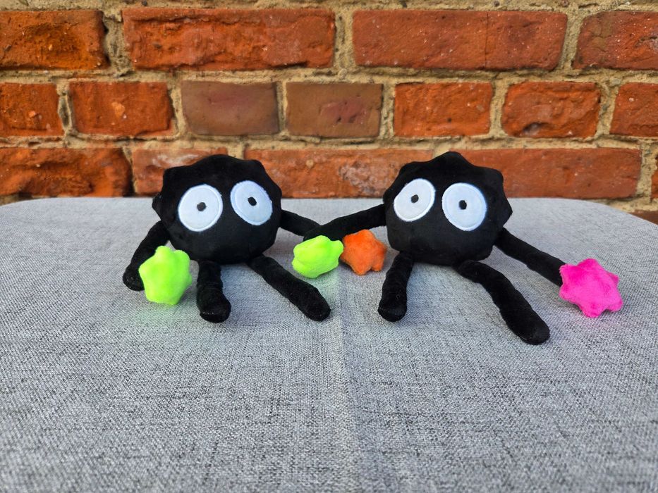 Pluszowy "Kurzyk" "Soot Sprite" ręcznie roniony