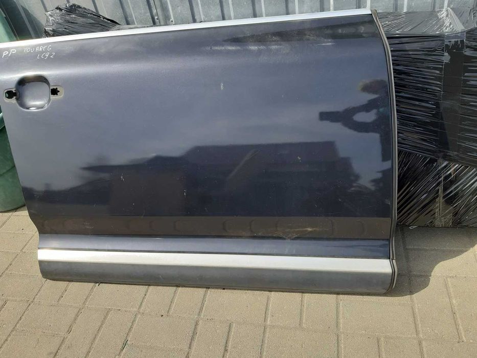 VW Touareg 7L 5.0 TDI drzwi prawe prawy przednie przód LC9Z