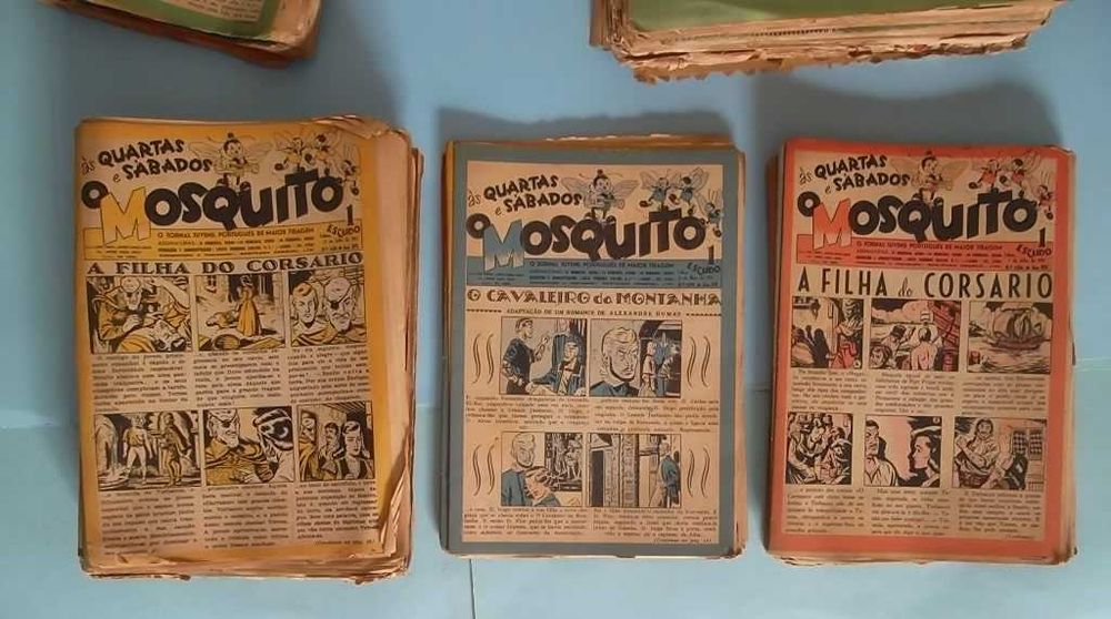 O Mosquito - Grande lote de revistas BD