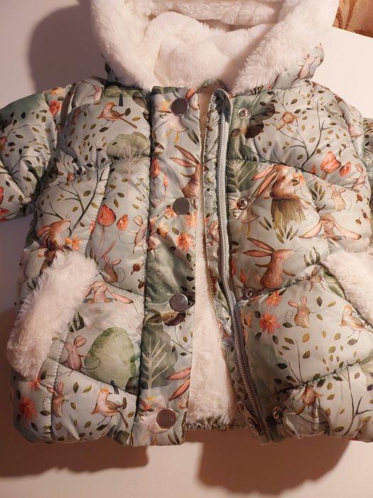 Дитяча зимова куртка 3-6 місяців