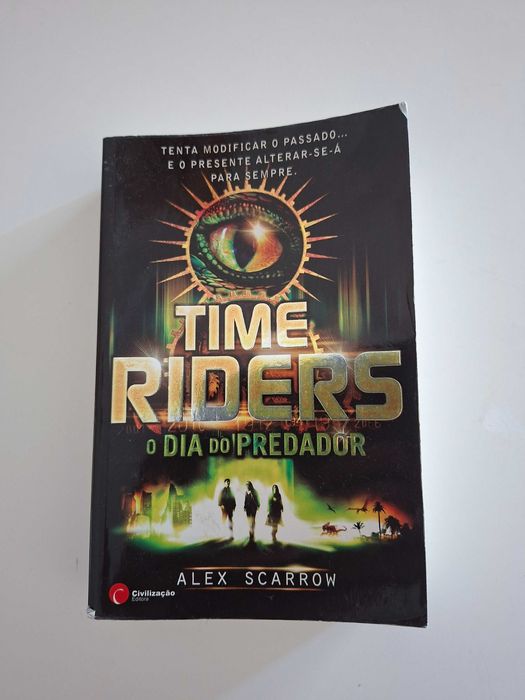 2 livros Time Riders - Alex Scarrow