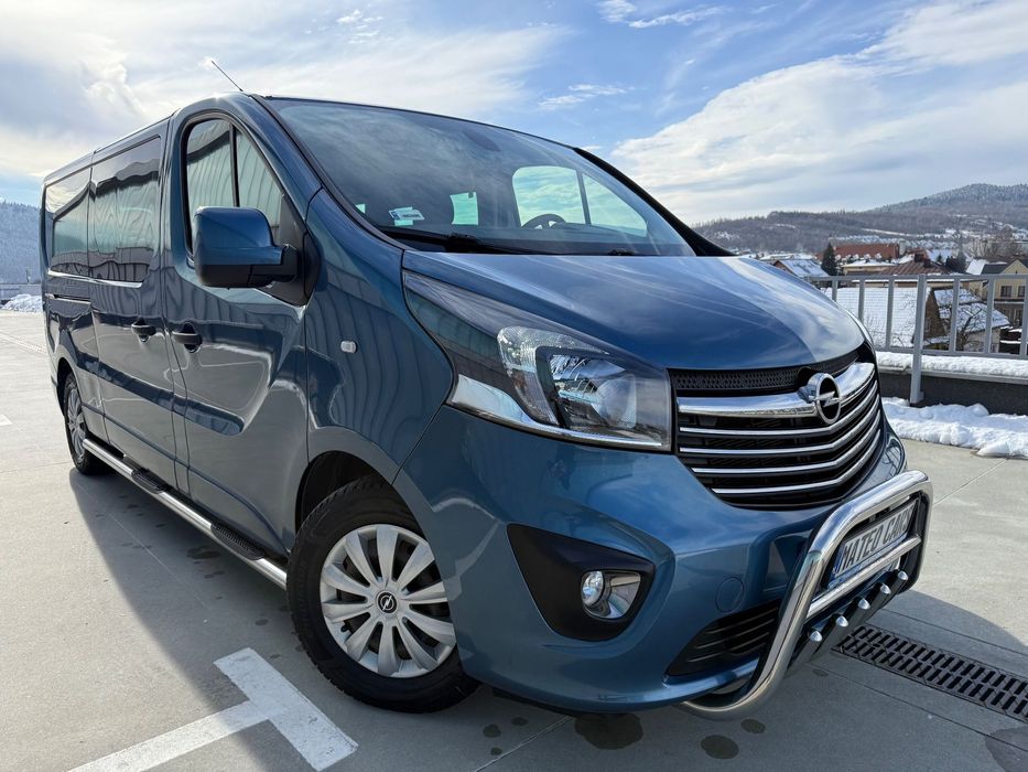 Opel Vivaro 145KM Navi Extra Long Klima Trafic Transporter Caravelle Proace FV 23%