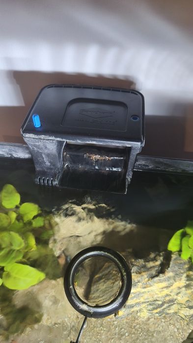 akwarium zestaw filtr grzałka lampa led