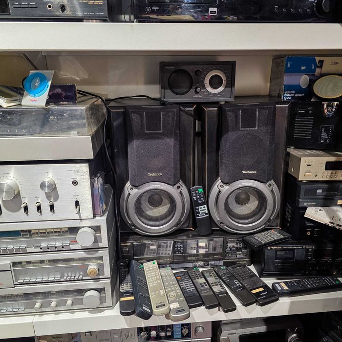 Comando Original Sony RM-SG5B – Para Sistema de Som / CD / Rádio – Testado e Funcional