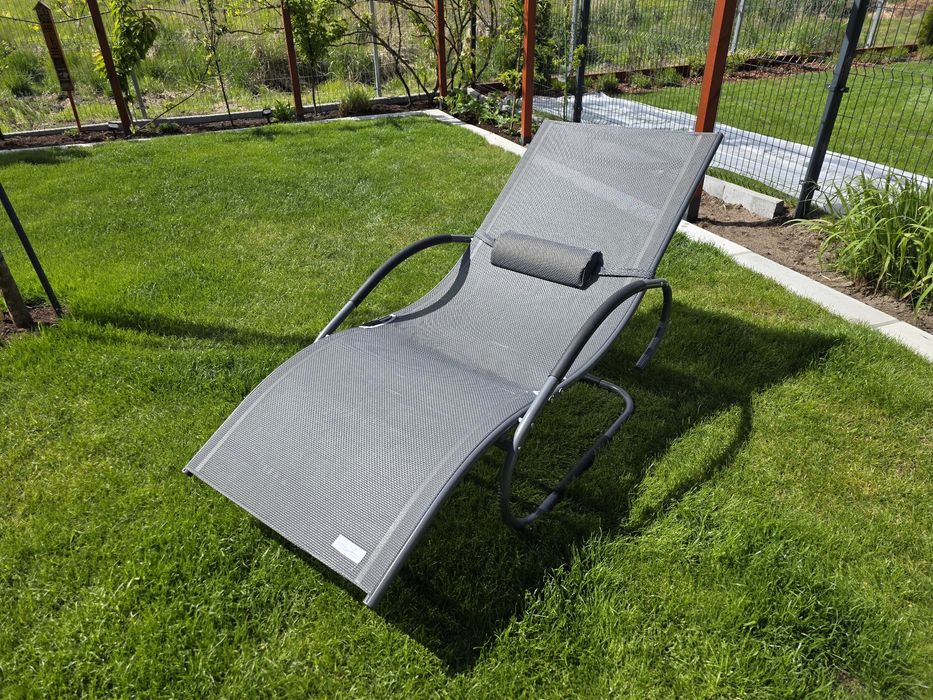 leżak ogrodowy - bardzo wygodny