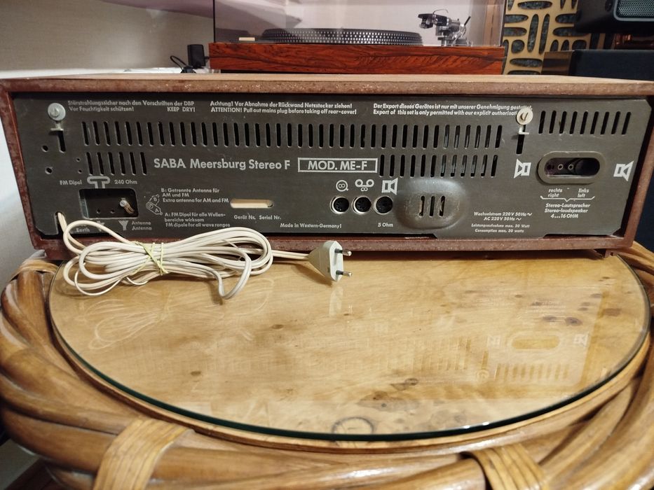 Saba Mersburg stereo F