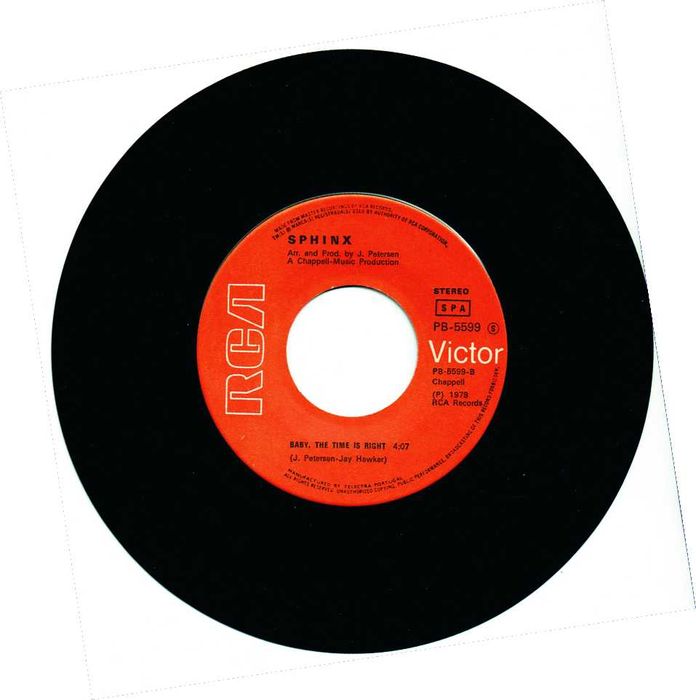 Sphinx – Hot Summer Night - 1978 - 7" 45 Rpm