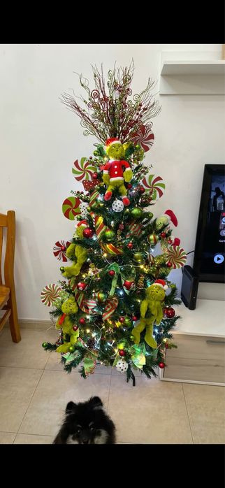 Luzes de natal pisca