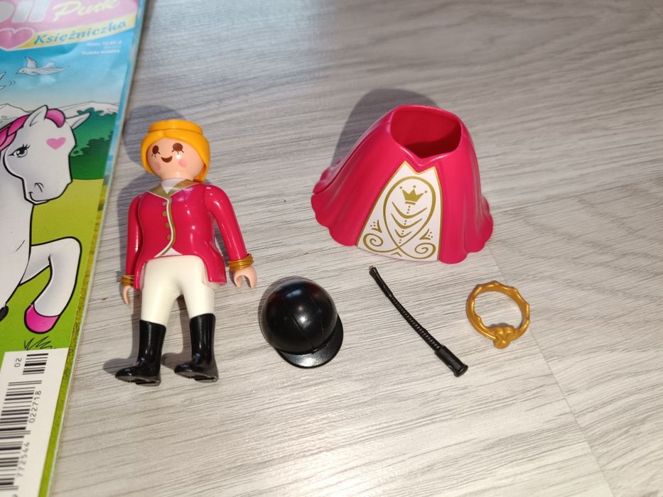 Gazetka Playmobil 2/2017 z figurka księżniczka dżokejka