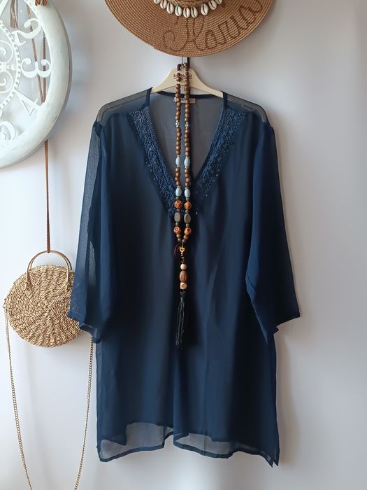 Пляжна туніка р 48.  Італія. Віскоза