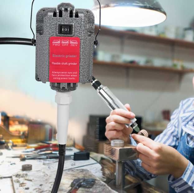 Wiszący Młyn Wałowy 230W - Niezawodne Narzędzie do Naprawy Biżuterii