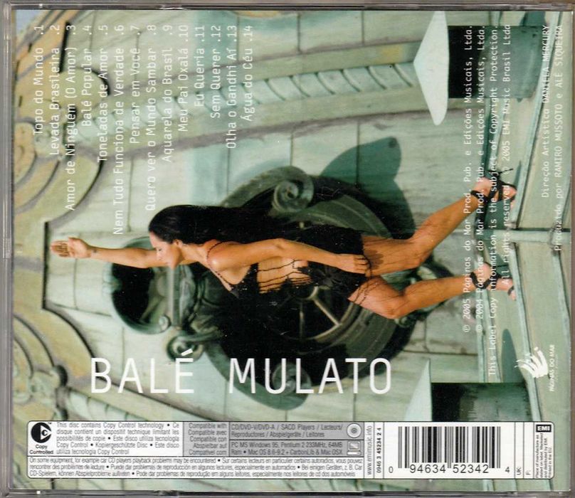 CD Daniela Mercury - Balé Mulato