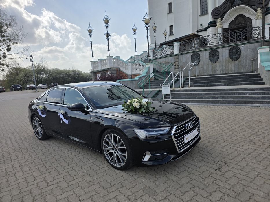 Auto do ślubu wesela  Audi A6 C8 45TFSI 2x sline