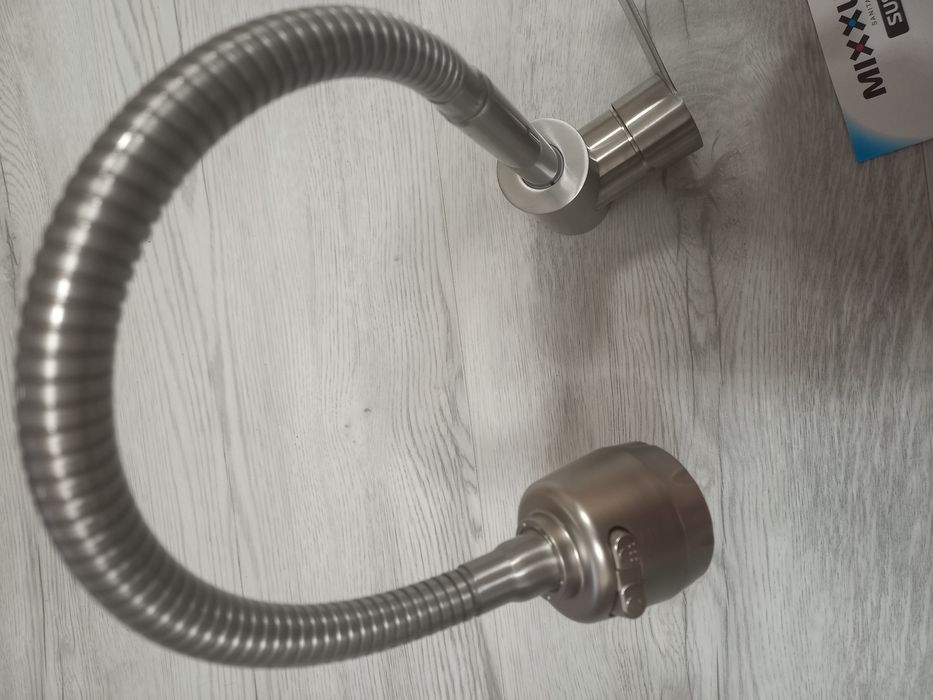 СТОП НОВИНКА!Смеситель/змішувач/кран для кухни на гайке гибкий излив