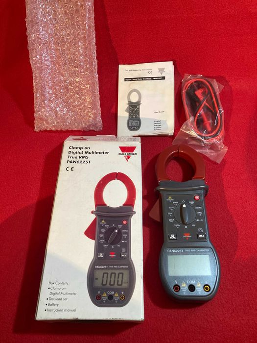 Pinça amperimétrica Multímetro Carlo Gavazzi