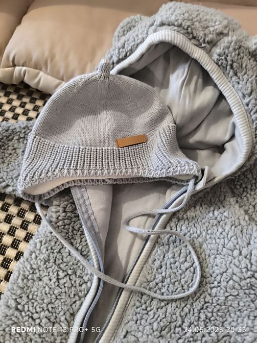 Комбінезон Тедді з шапочкою для малюків