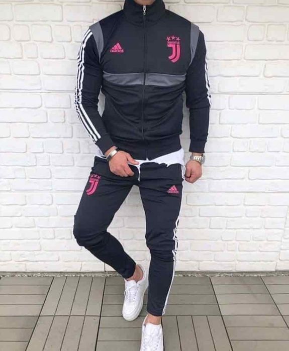 РАСПРОДАЖА! Спортивный костюм Adidas Juventus футбольный клуб черный