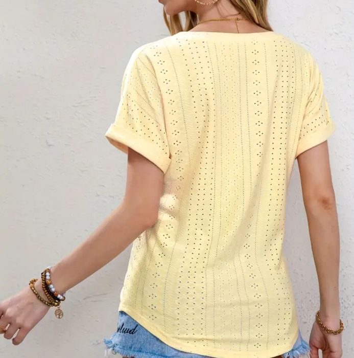 T-shirt Color Amarela